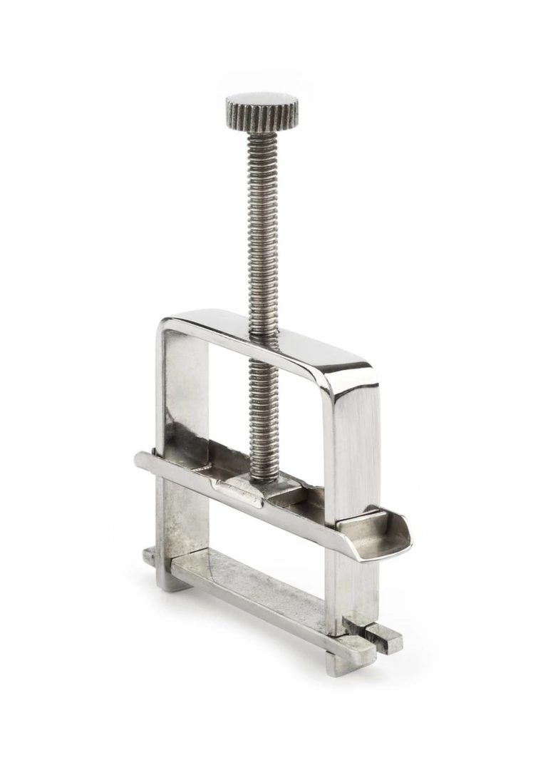 Mr. Steel Nipple Vise stalowy zacisk z regulacją ciśnienia, polerowana powierzchnia 8713221839961