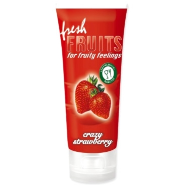 SexShop - Truskawkowy środek nawilżający - Fresh Fruits Lubricant Strawberries - online