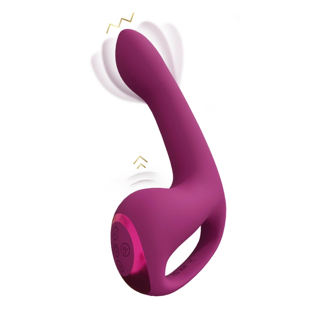 Vive RIKO – Stymulator fal pulsacyjnych na palec, 3 silniki, wodoodporny IPX6