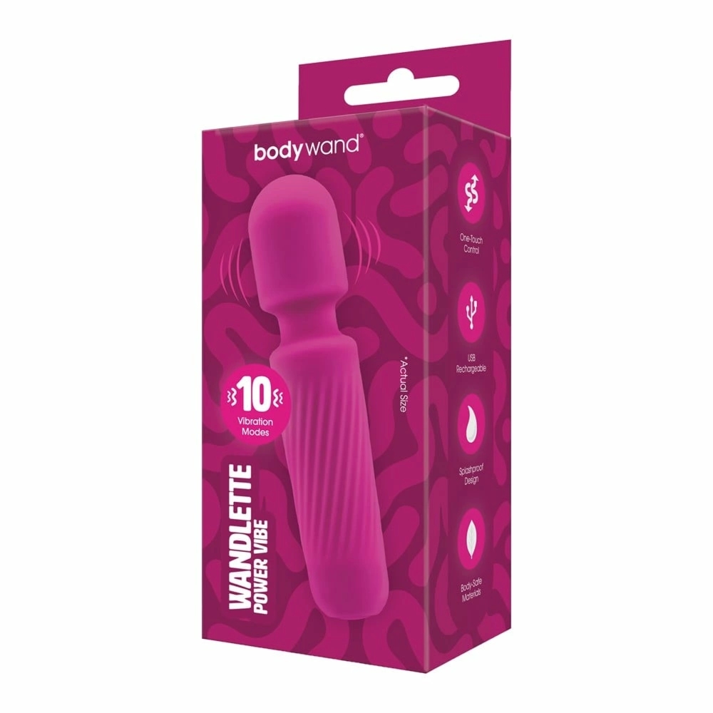 Bodywand Miniwand Wandlette Vibe – przenośny model anatomiczny, silikon medyczny, fioletowy