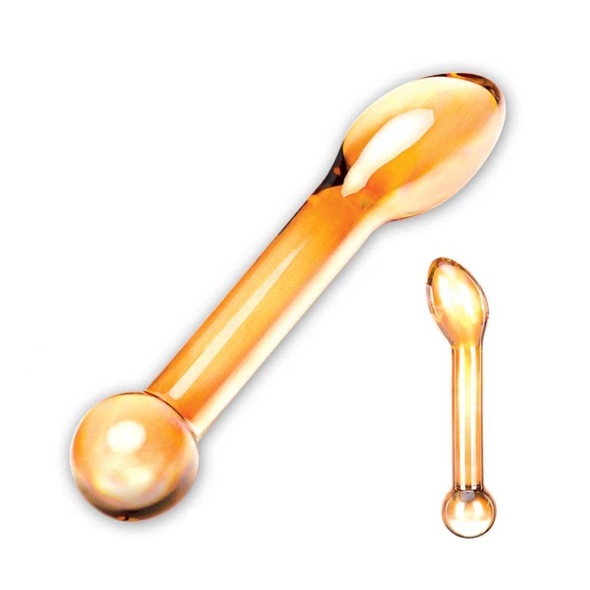 SexShop - Sonda analna szklana – Glas Honey Dripper Glass Anal Slider