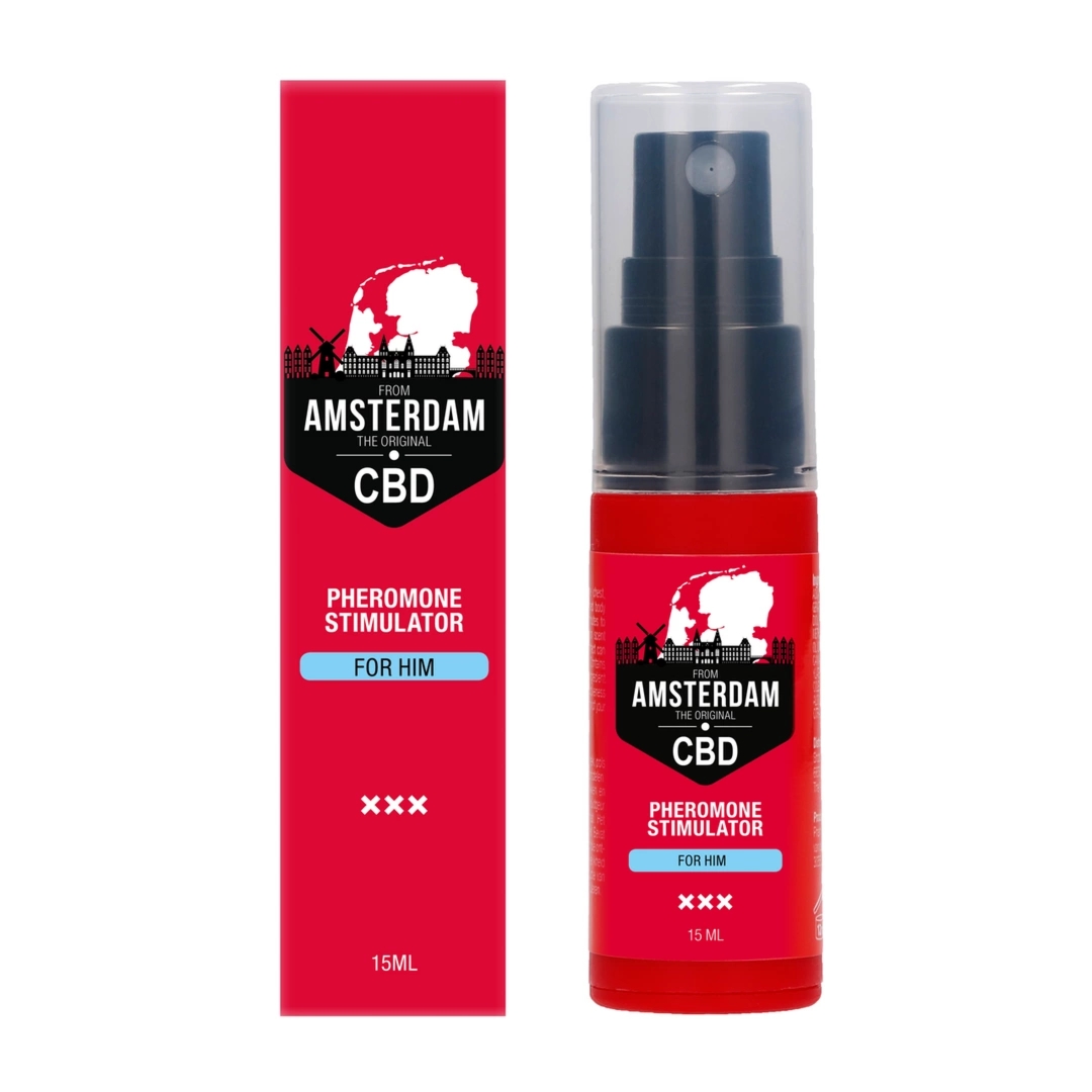 Pharmquests Shots Feromony CBD dla mężczyzn 15 ml z Sensfeel – spray pielęgnacyjny z naturalnym aromatem