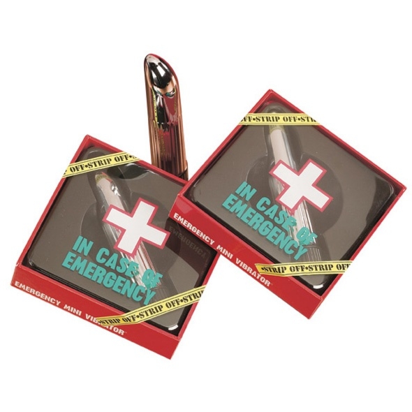 SexShop - Wibrator Emergency Mini Vibrator - Rozbij szybkę w razie potrzeby - online