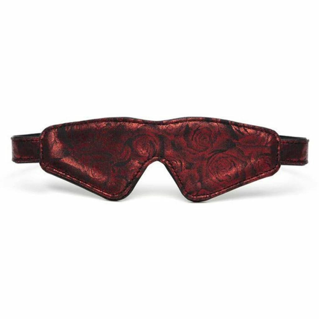 Fifty Shades of Grey Sweet Anticipation Mask – Dwustronna opaska na oczy czarno-czerwona