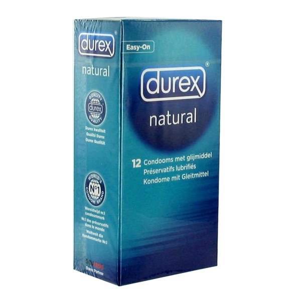 SexShop - Prezerwatywy Durex Natural - Naturalne prezerwatywy Durex - 12szt. - online