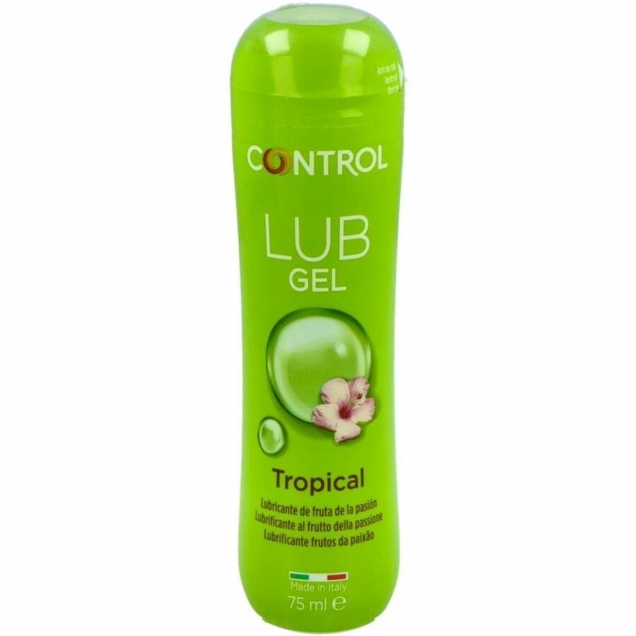 Control Lube Gel Tropical żel intymny wodny 75ml, egzotyczny aromat, bez parabenów