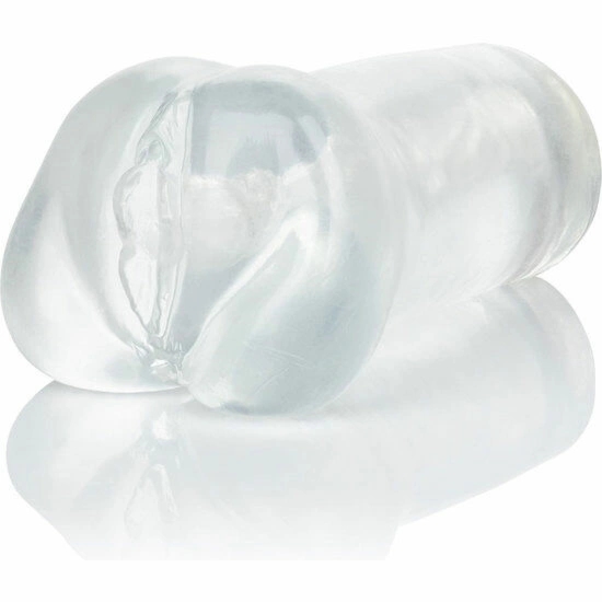 CalExotics PureSkin – anatomiczna maszyna intymna zamknięta 16,5x9,5 cm, teksturowana komora