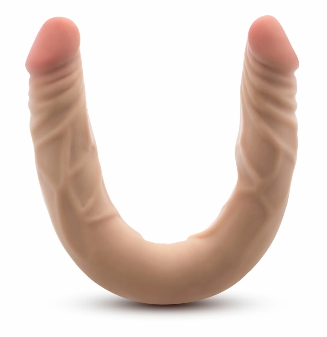 Dr. Skin Plus model podwójny 35,5 cm – elastyczny silikonowy system anatomiczny, beżowy