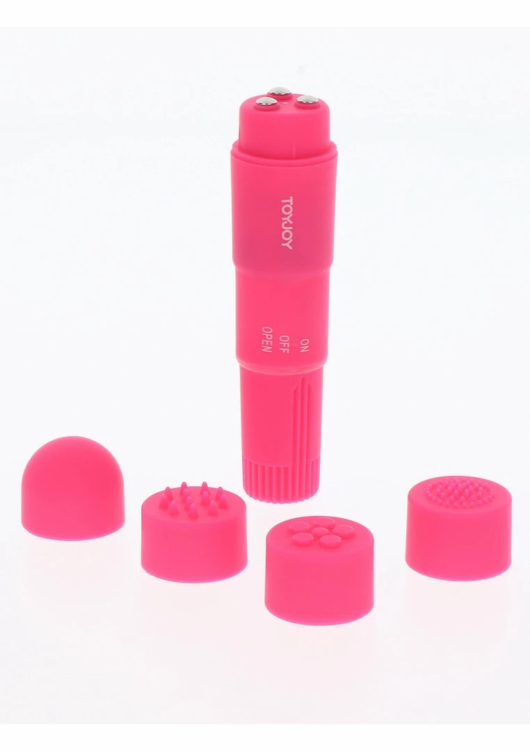 ToyJoy Funky Massager – kompaktowy masażer relaksacyjny, ergonomiczny, różowy 8713221188007