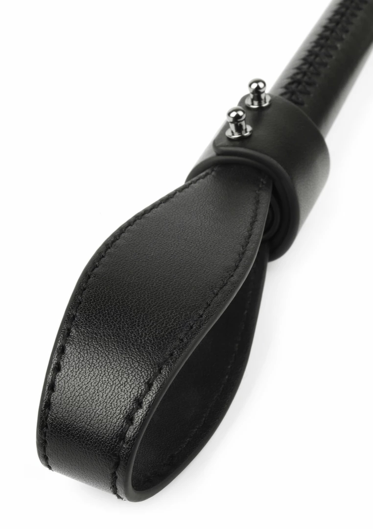 Hidden Desire Genuine Leather Chain Whip bat z metalowymi ogniwami, skóra naturalna