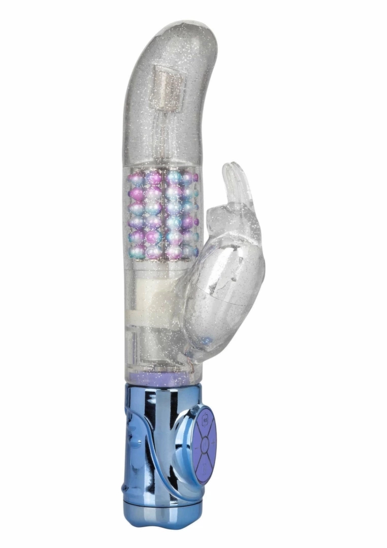CalExotics Party in My Pants Vibrator holograficzny masażer, 10 trybów, LED, 4 poziomy rotacji
