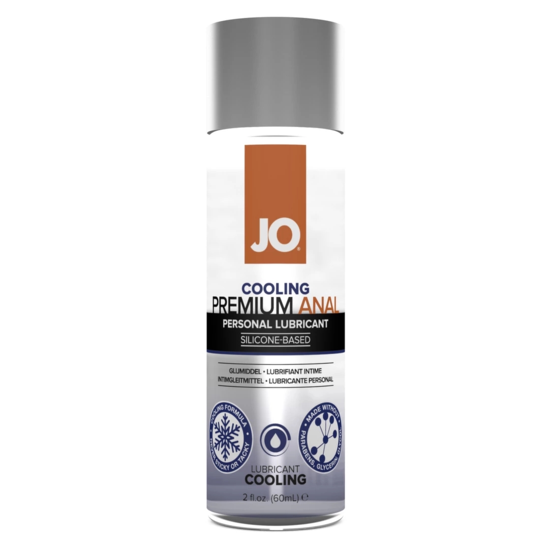 JO Premium Anal Cooling silikonowy lubrykant chłodzący 60 ml, efekt świeżości, wodoodporny