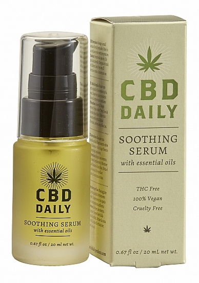 Serum kojące na dzień CBD - 20 ml - CBD Daily Soothing Serum - 0.67 oz / 20 ml