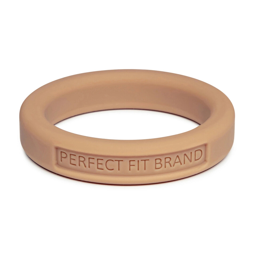 Perfect Fit Hefty Ring Classic silikonowy pierścień 3,6 cm skintone 3 anatomiczny