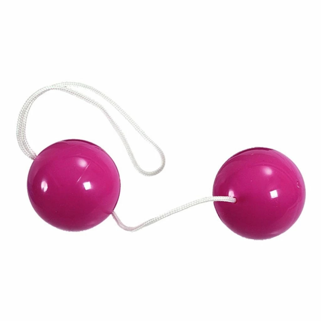 Seven Creations Orgasm Balls – kulki do ćwiczeń mięśni dna miednicy, 3 cm, fioletowe