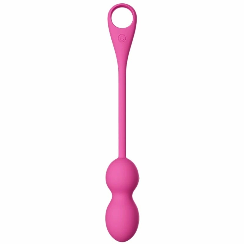 Pretty Love Elvira – różowe kulki treningowe Kegla, 12 trybów, Bluetooth, aplikacja, USB