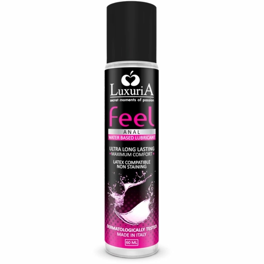 Intimateline Luxuria Feel Anal żel nawilżający wodny 60 ml, naturalne składniki, testowany