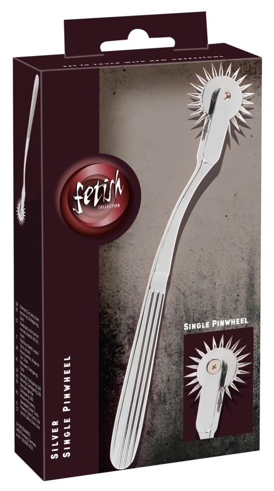 You2Toys Silver Single Pinwheel Stalowe Narzędzie Punktowe 18,5 cm