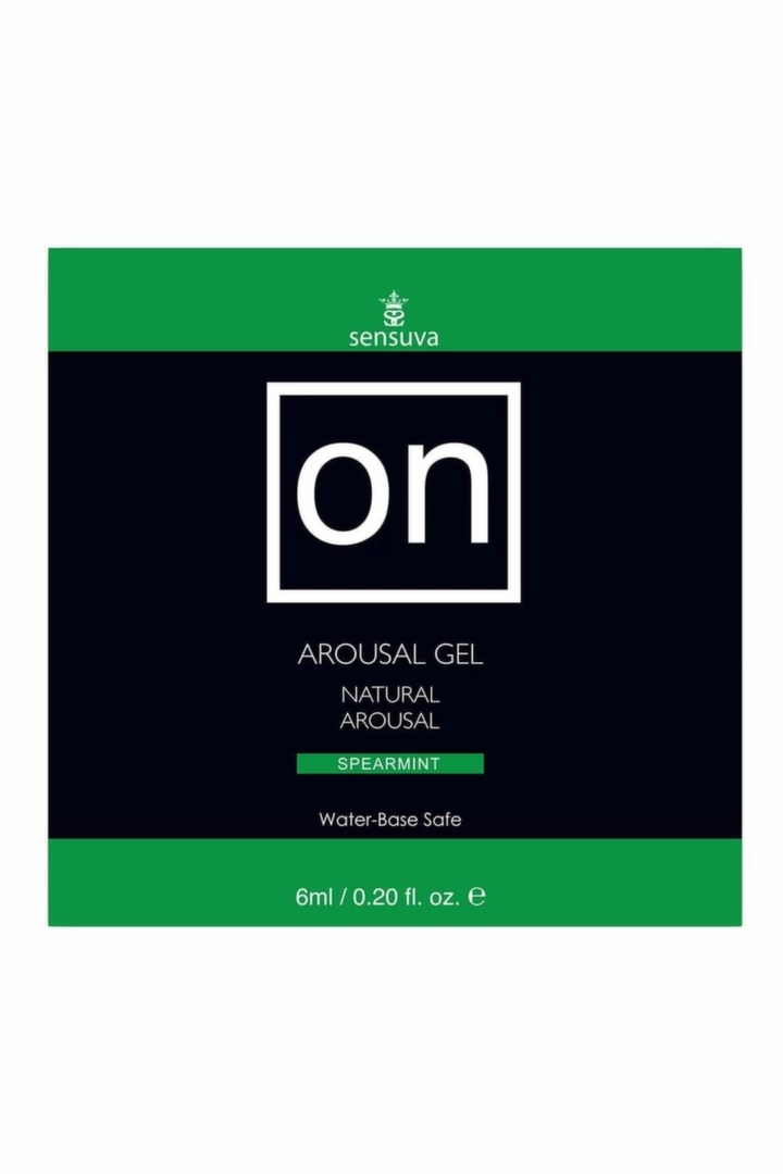 Sensuva ON Spearmint Arousal Gel 6 ml, chłodzący żel miętowy, wodna formuła