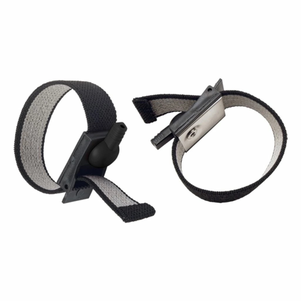 ElectraStim Adjustable Fabric Loops elastyczne opaski przewodzące 2 szt., regulowane, czarne