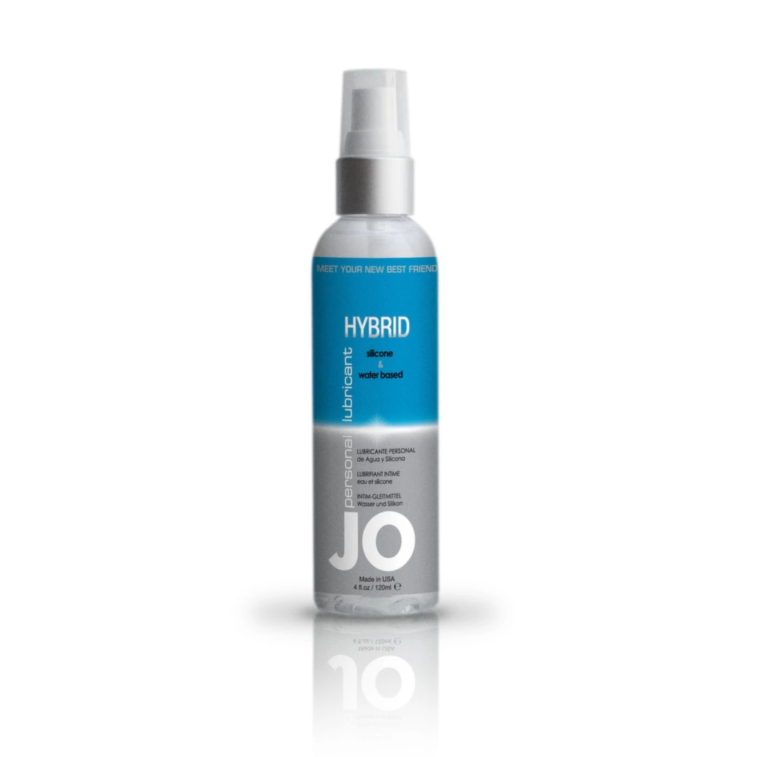 System JO Classic Hybrid lubrykant hybrydowy 120 ml – wodno-silikonowa formuła, łatwe czyszczenie