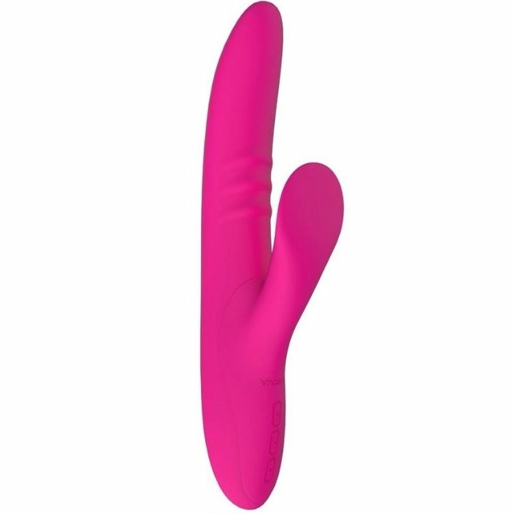 Nalone Peri model z funkcją swing i zewnętrznym elementem stymulującym, rożowy, USB
