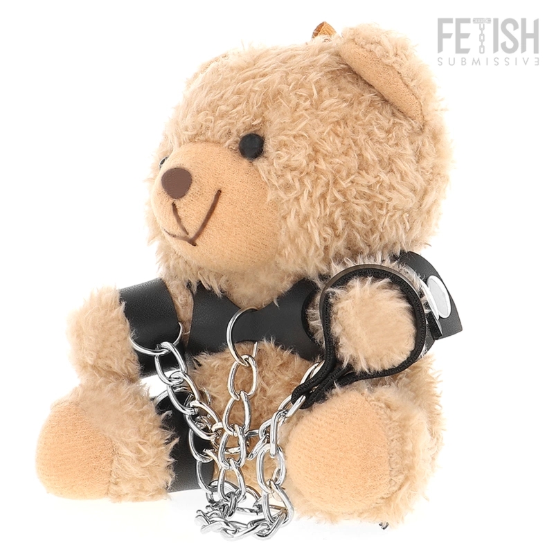 Fetish Submissive Yogi Teddy Bear – designerski miś kolekcjonerski z zawieszką