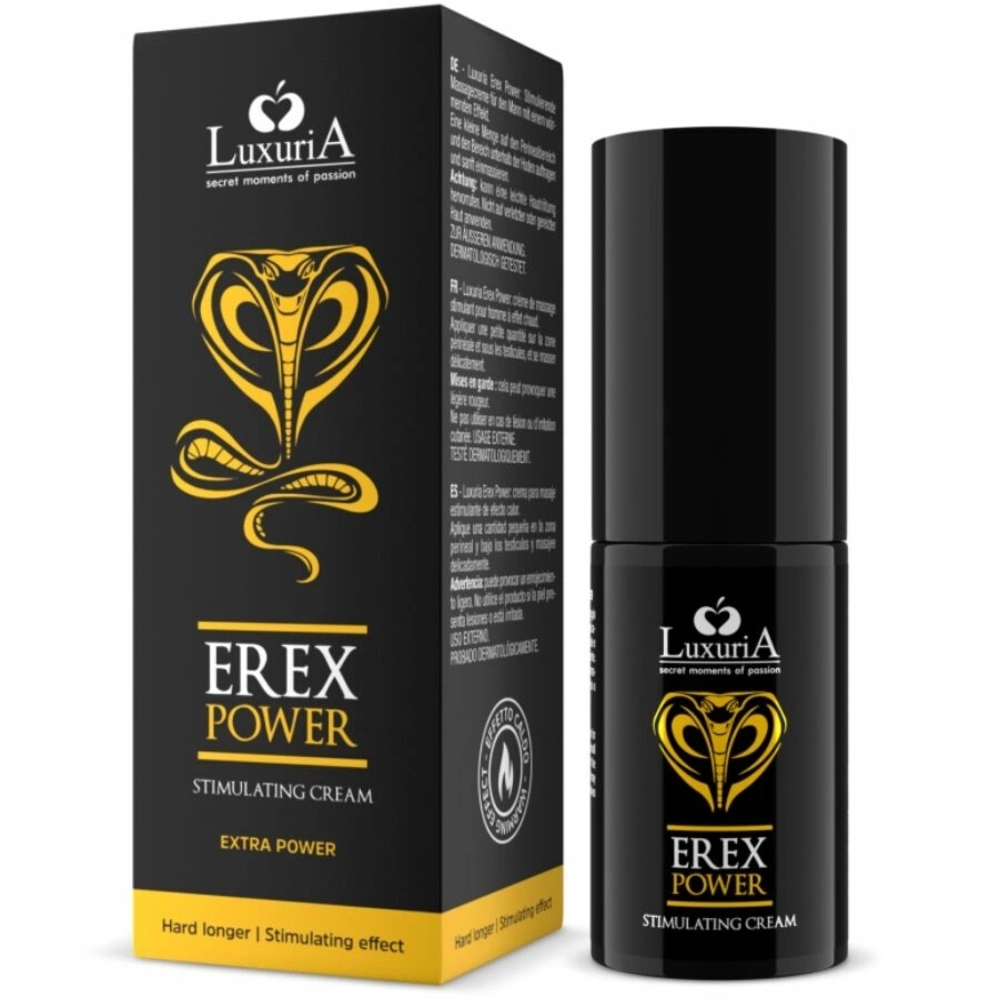 Intimateline Luxuria Erex Power krem energetyzujący 30 ml – naturalne ekstrakty
