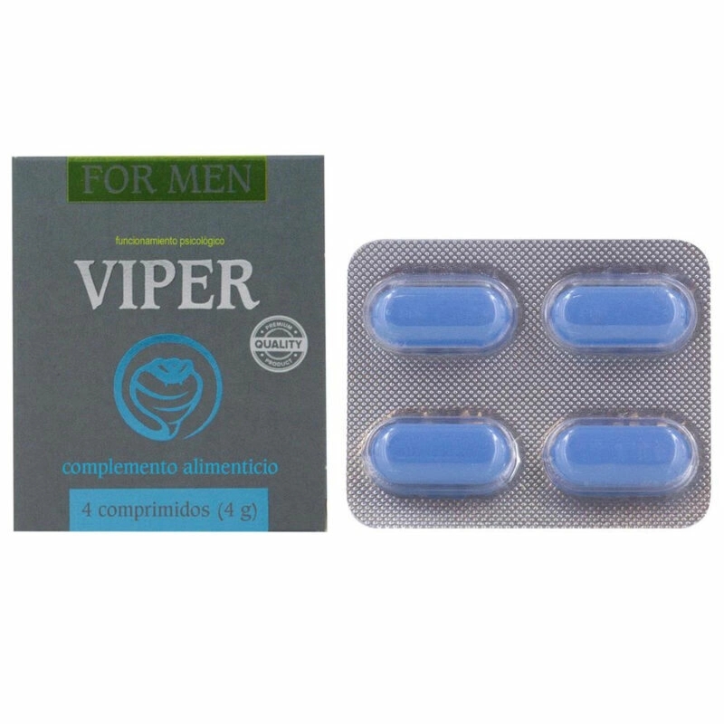 Cobeco Viper dla mężczyzn 4 kapsułki – kompleks witamin B i magnez, wsparcie energii