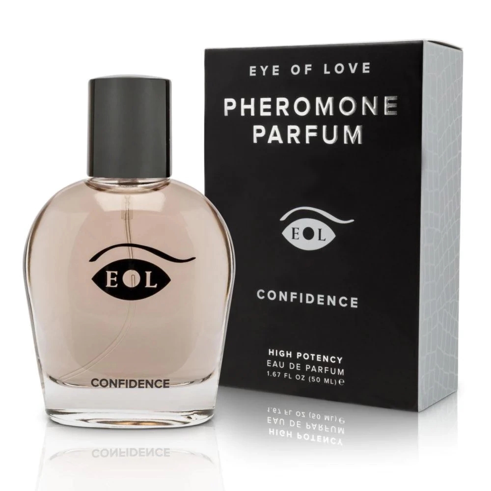 Eye of Love Confidence Perfumy z feromonami piżmo-jaśmin 10ml – uniwersalny zapach