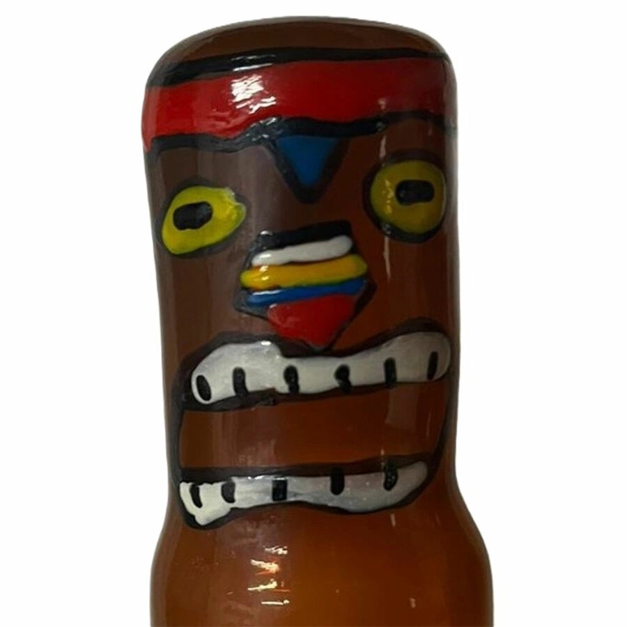 CONDOMERIE TIKI TOTEM-HAWAII-03 – Artystyczna Prezerwatywa Ręcznie Malowana, Dekoracyjna