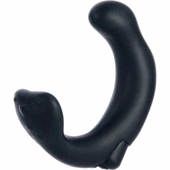 CalExotics P-Rock – silikonowy masażer stref intymnych 20 cm, ergonomiczny, czarny