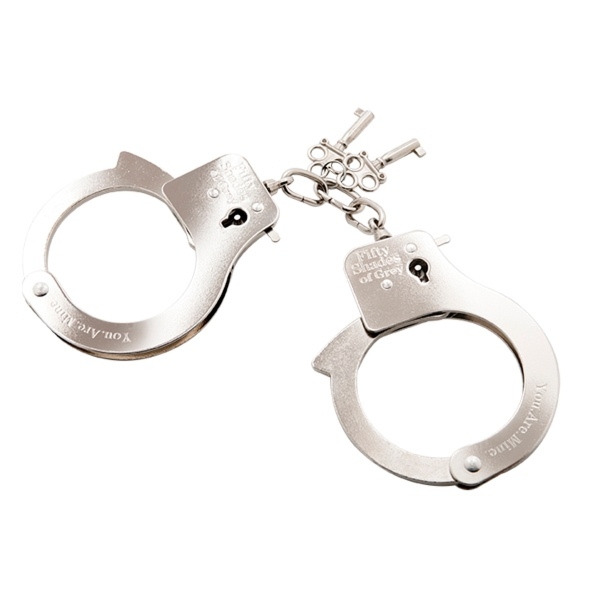 SexShop - Pięćdziesiąt twarzy Greya Metal Handcuffs - Metalowe kajdanki