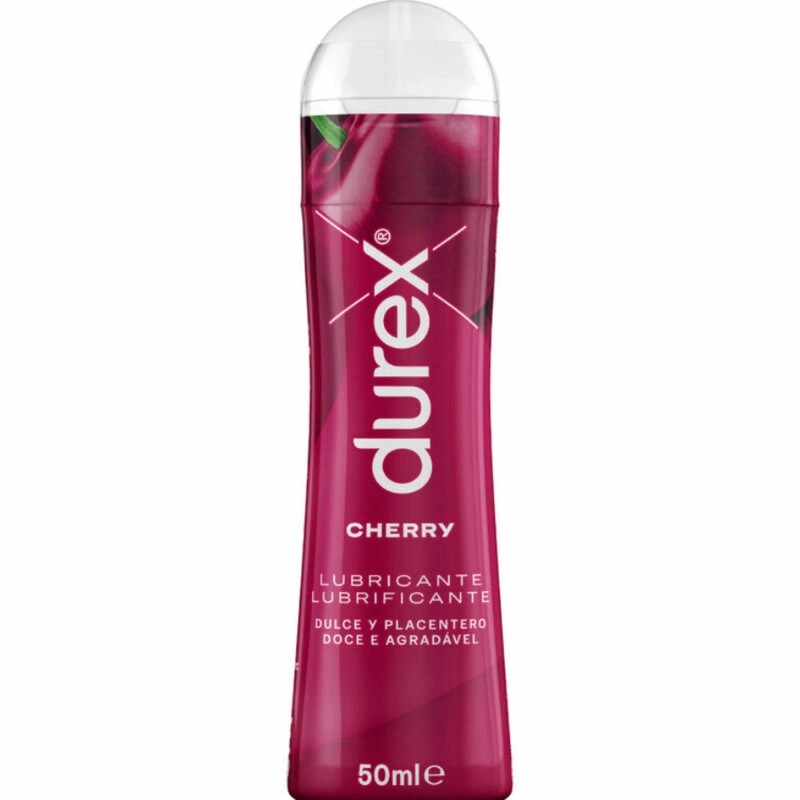 Durex Play Cheeky Cherry 50 ml żel intymny wodny o aromacie wiśni, kompatybilny z prezerwatywami