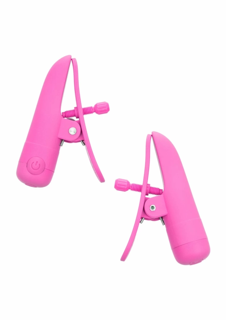 Nipplettes Nipple Play – regulowane wibrujące klamry, 10 trybów, USB, wodoodporność IPX7
