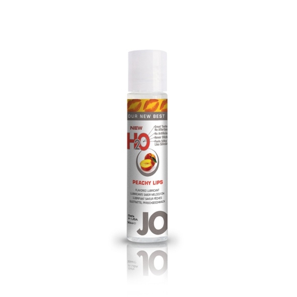 SexShop - Lubrykant smakowy - System JO H2O Lubricant Peach 30 ml BRZOSKWINIA