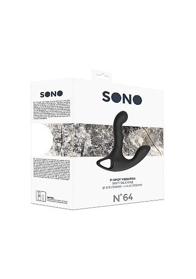 MASAŻER PROSTATY No. 64 - No. 64 - P-Spot Vibrator - Black