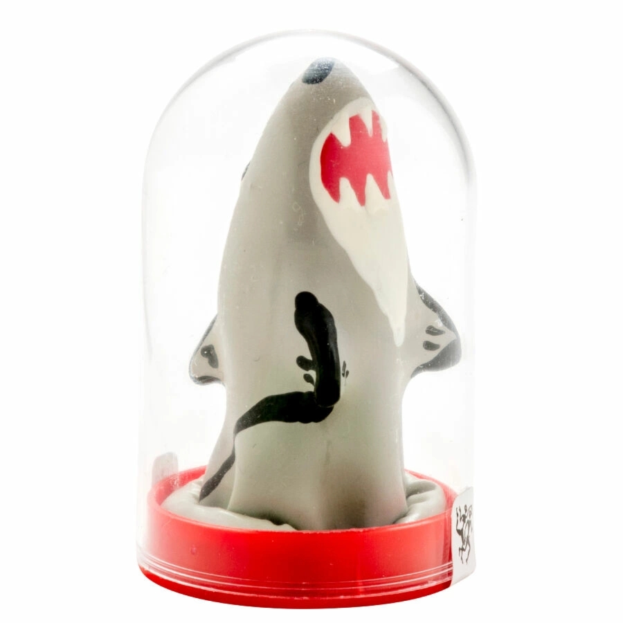 Condomerie Shark Model 1 – Artystyczna prezerwatywa ręcznie malowana z motywem rekina
