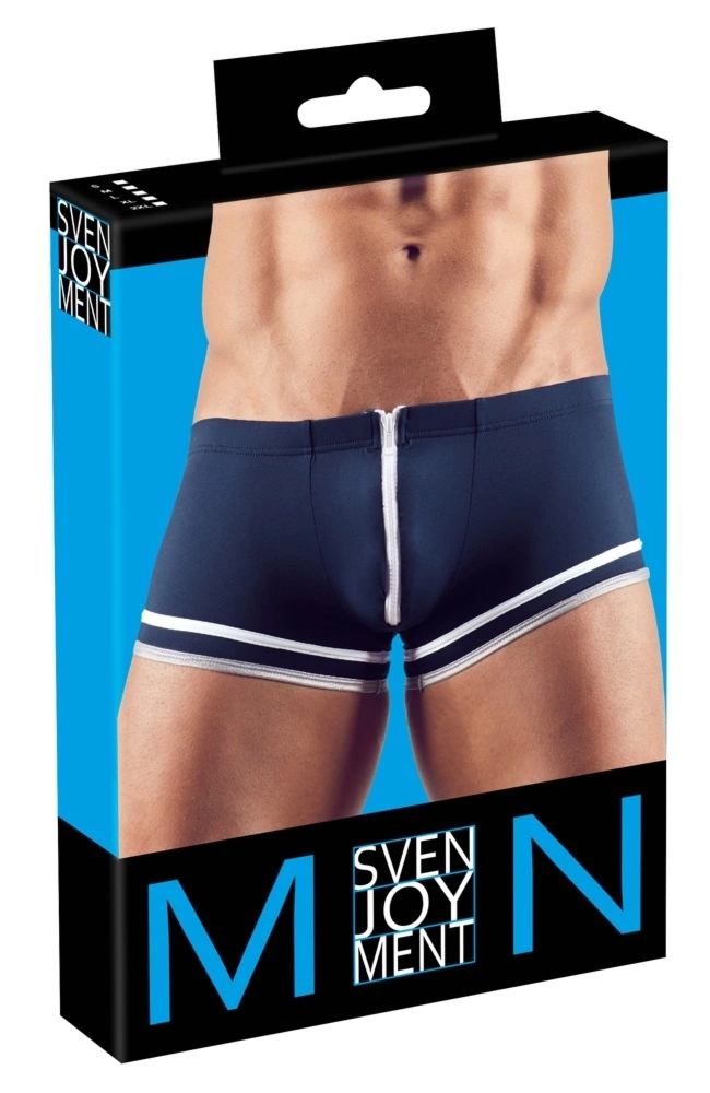 Svenjoyment Bokserki męskie marynarskie 2XL z zamkiem i mikrofibrą