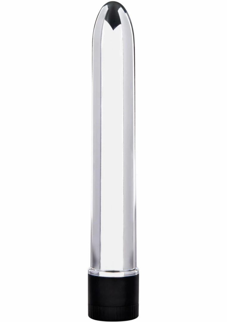 ToyJoy Retro Ultra Slimline Vibrator smukły model w stylu vintage srebrny, anatomiczny kształt