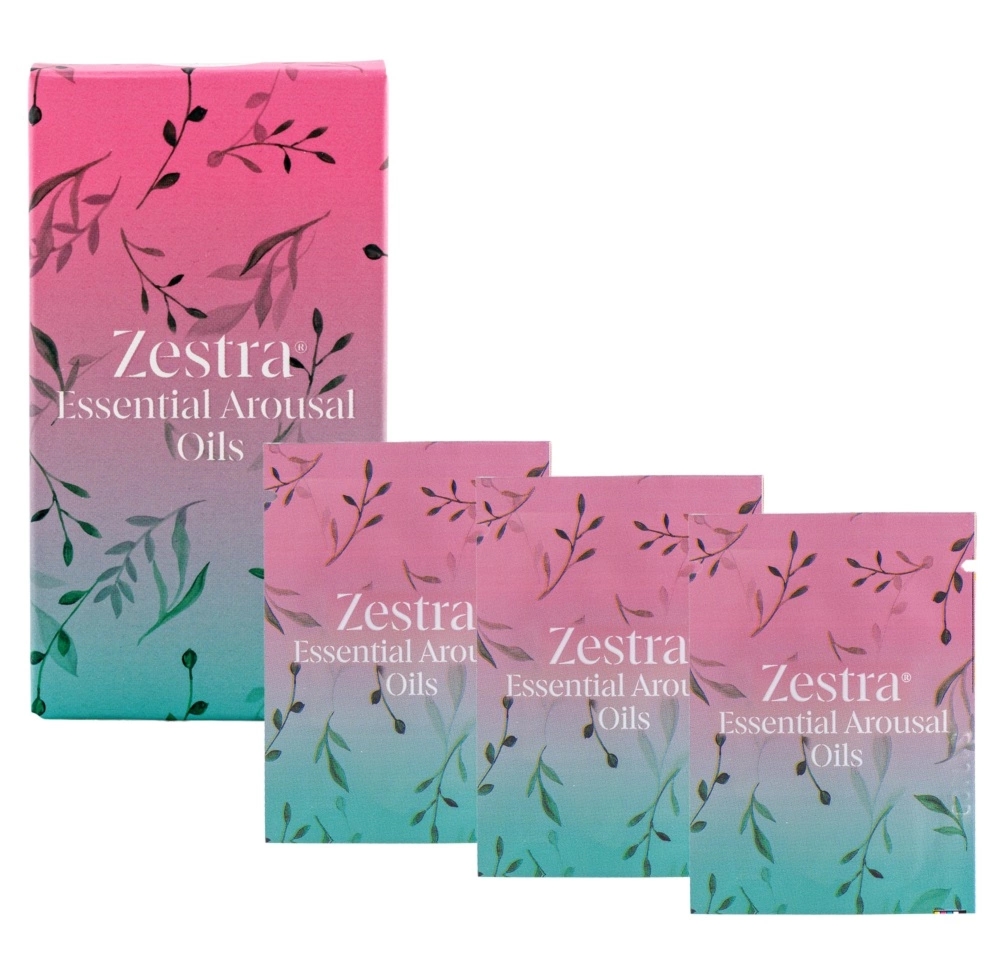 Zestra Essential Arousal Oil 3x2 ml – Pielęgnacyjny olejek roślinny dla kobiet, ampułki jednorazowe