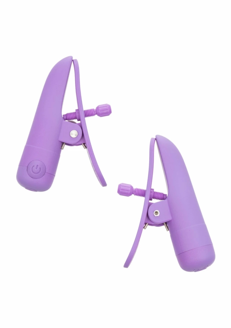 Nipplettes Nipple Play – klamry wibrujące, regulowany docisk, USB, wodoodporność IPX7, czarne