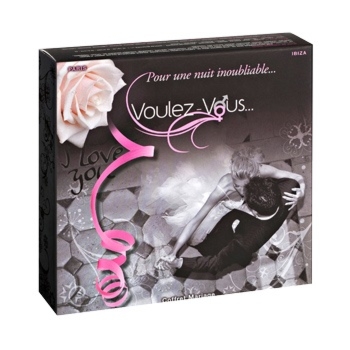 SexShop - Smakowity zestaw olejków i pyłków do ciała Voulez-Vous... - Gift Box Wedding