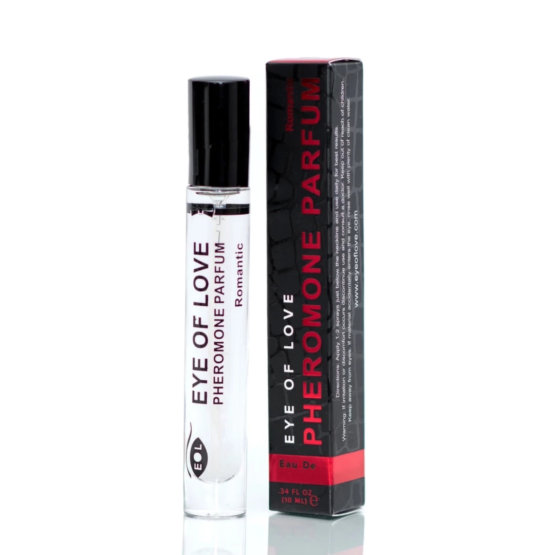 Eye of Love Romantic Spray do ciała z feromonami 10 ml – nuty dębu, geranium, mięty