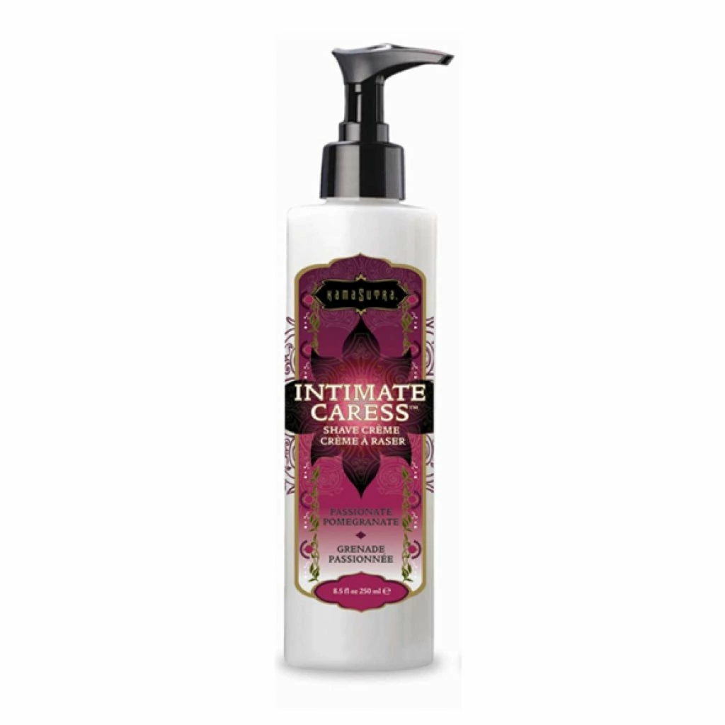 Kama Sutra Intimate Caress Krem do golenia Granat 250 ml – pielęgnacyjny krem do skóry wrażliwej