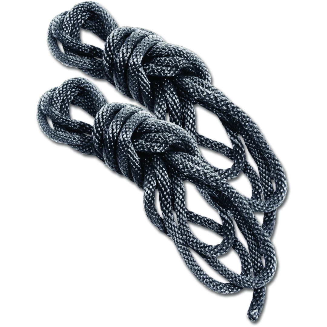 Sportsheets S&M Silky Rope Kit czarne sznury do wiązania 2x183cm z instrukcją