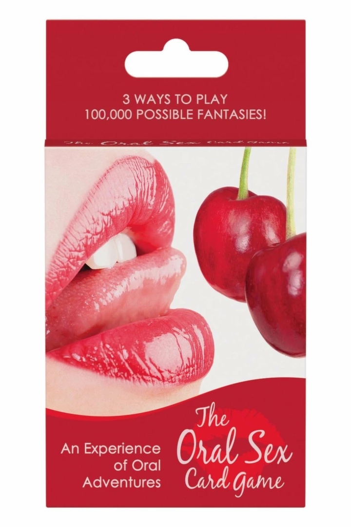 ORAL SEX CARD GAME gra karciana dla par, 50 inspiracji, 3 warianty rozgrywki