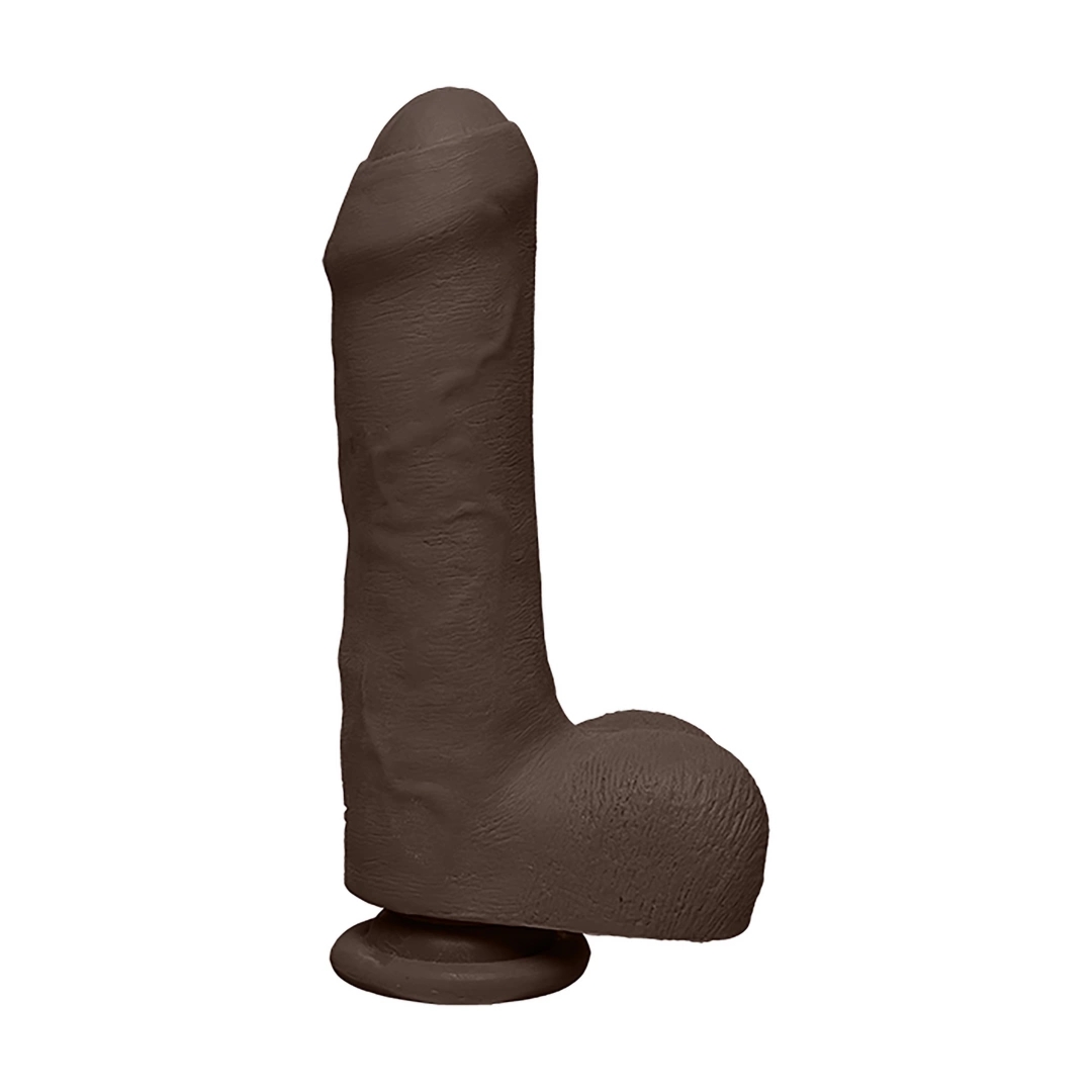 Doc Johnson Uncut D 18 cm - model anatomiczny z podstawą przyssawką ULTRASKYN, nieobrzezany