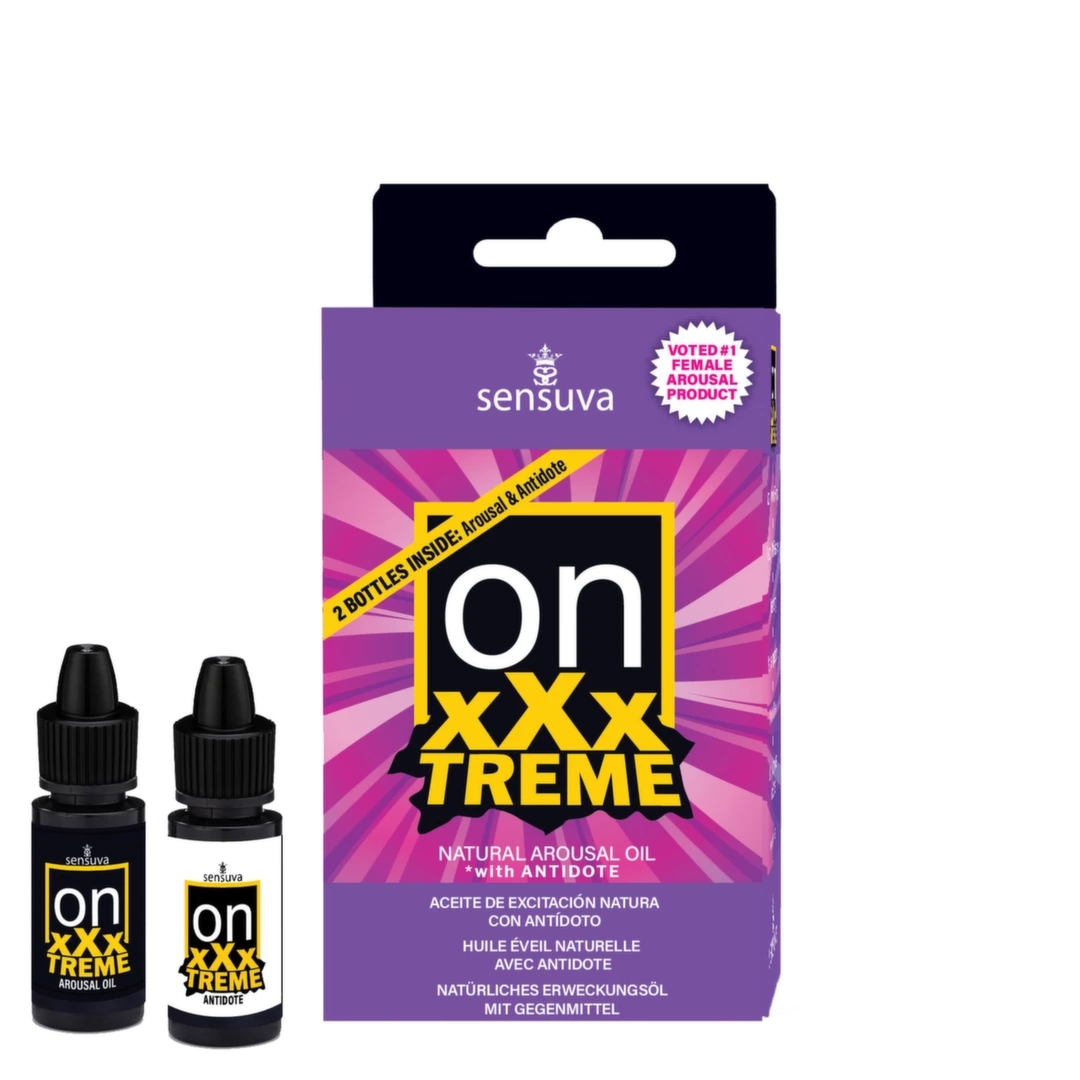 Sensuva ON xXxTreme Olejek Intensywny + Antidotum 5ml zestaw pielęgnacyjny
