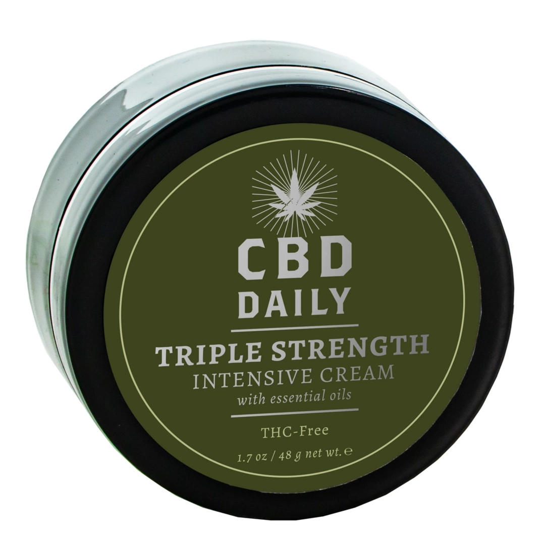 Earthly Body CBD Triple Strength – Krem do skóry 48 g, intensywna pielęgnacja z CBD